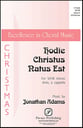 Hodie Christus Natus Est SATB choral sheet music cover
